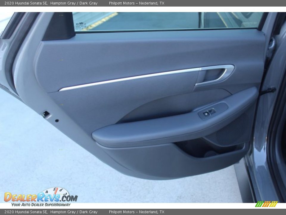 2020 Hyundai Sonata SE Hampton Gray / Dark Gray Photo #20