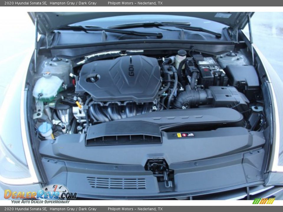 2020 Hyundai Sonata SE Hampton Gray / Dark Gray Photo #23
