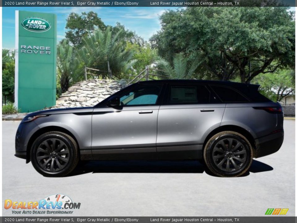 2020 Land Rover Range Rover Velar S Eiger Gray Metallic / Ebony/Ebony Photo #2