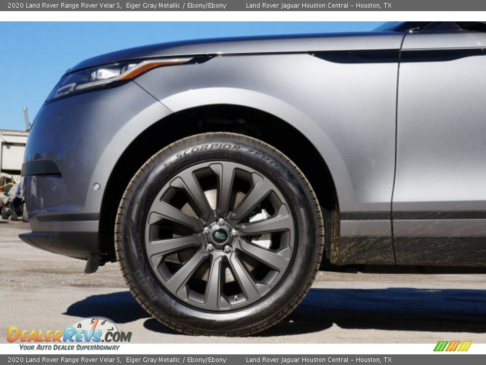 2020 Land Rover Range Rover Velar S Eiger Gray Metallic / Ebony/Ebony Photo #6