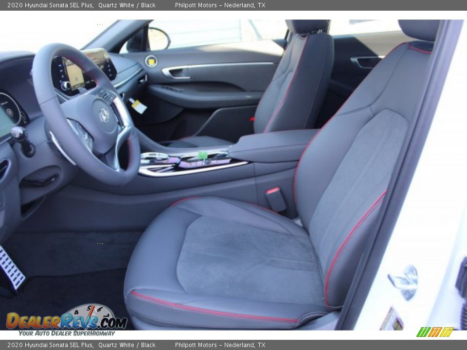 Front Seat of 2020 Hyundai Sonata SEL Plus Photo #11