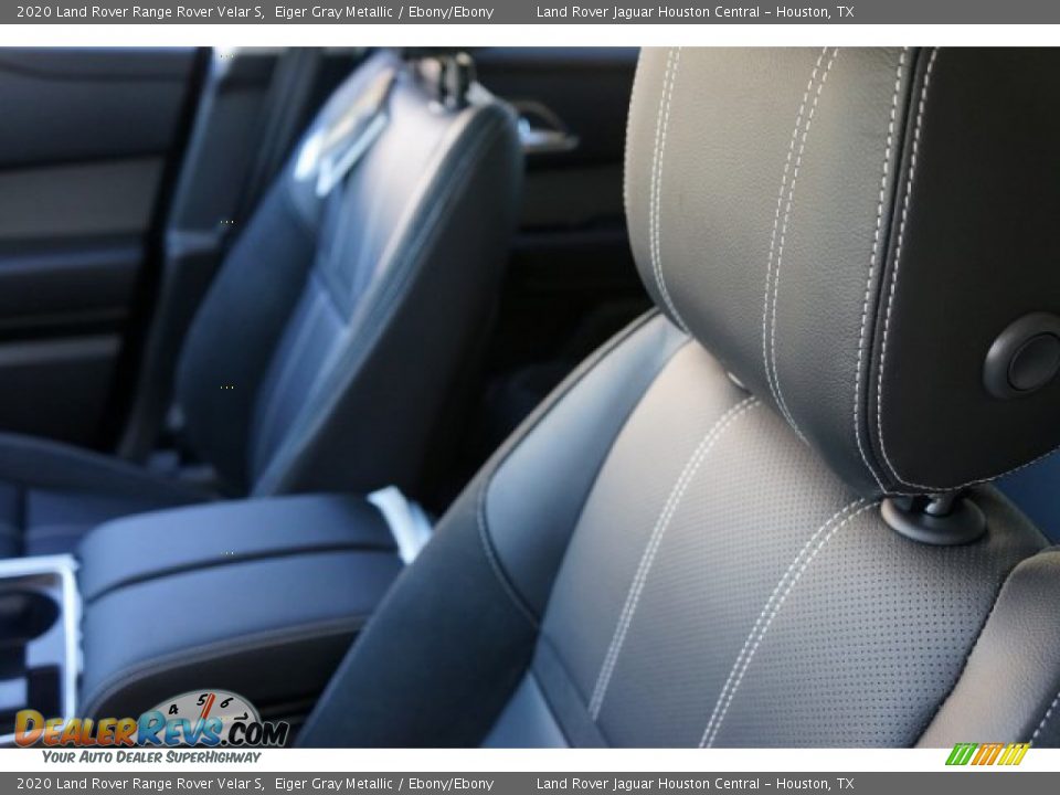 2020 Land Rover Range Rover Velar S Eiger Gray Metallic / Ebony/Ebony Photo #12