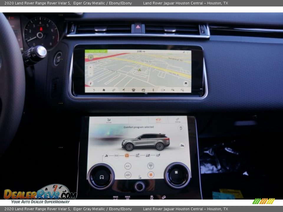 2020 Land Rover Range Rover Velar S Eiger Gray Metallic / Ebony/Ebony Photo #14