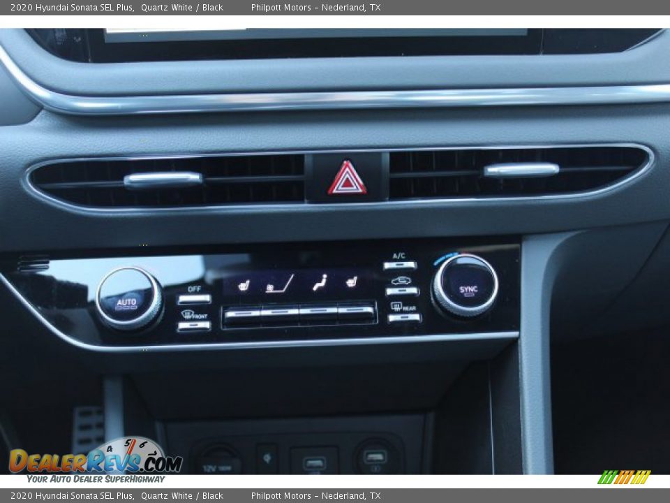 2020 Hyundai Sonata SEL Plus Quartz White / Black Photo #18