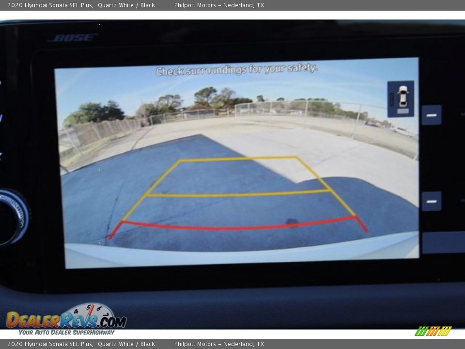 2020 Hyundai Sonata SEL Plus Quartz White / Black Photo #19