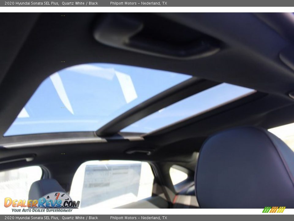 2020 Hyundai Sonata SEL Plus Quartz White / Black Photo #20