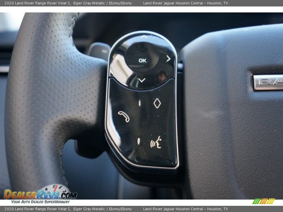 2020 Land Rover Range Rover Velar S Eiger Gray Metallic / Ebony/Ebony Photo #19