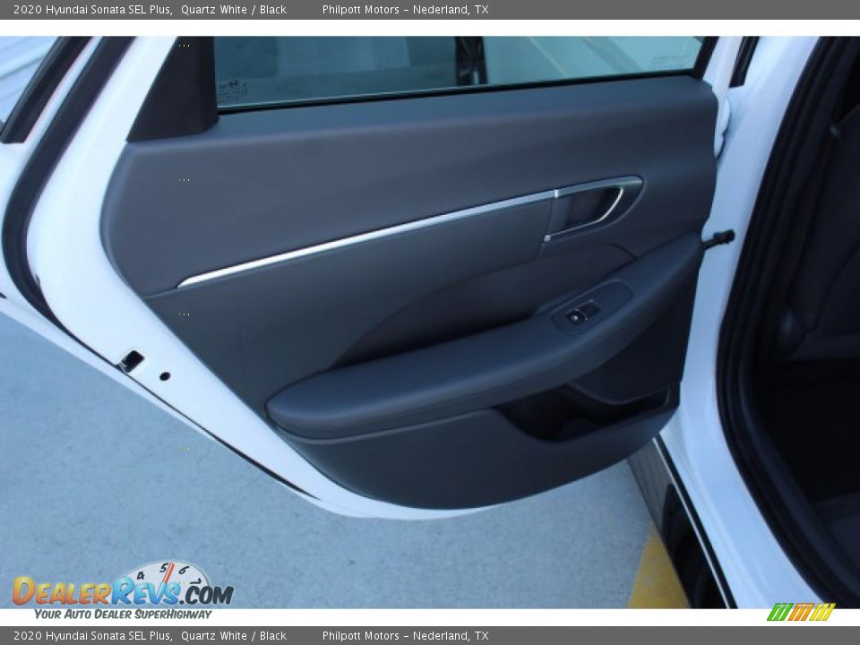 2020 Hyundai Sonata SEL Plus Quartz White / Black Photo #21