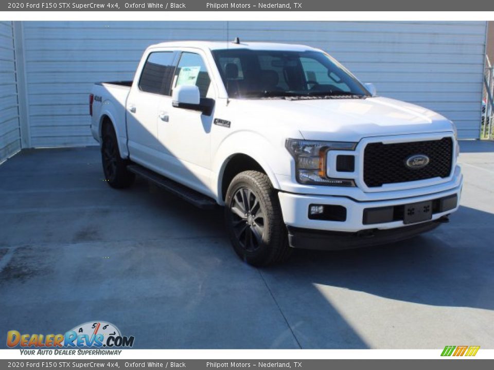 2020 Ford F150 STX SuperCrew 4x4 Oxford White / Black Photo #2