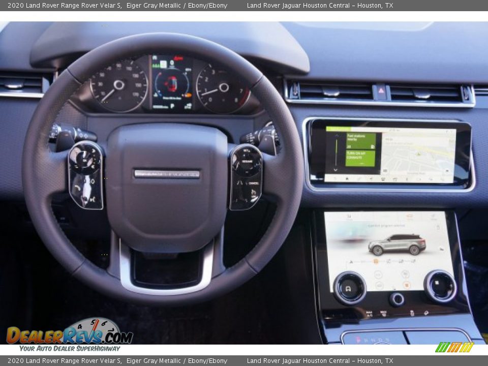 2020 Land Rover Range Rover Velar S Eiger Gray Metallic / Ebony/Ebony Photo #28