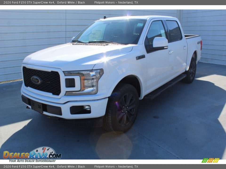 2020 Ford F150 STX SuperCrew 4x4 Oxford White / Black Photo #4