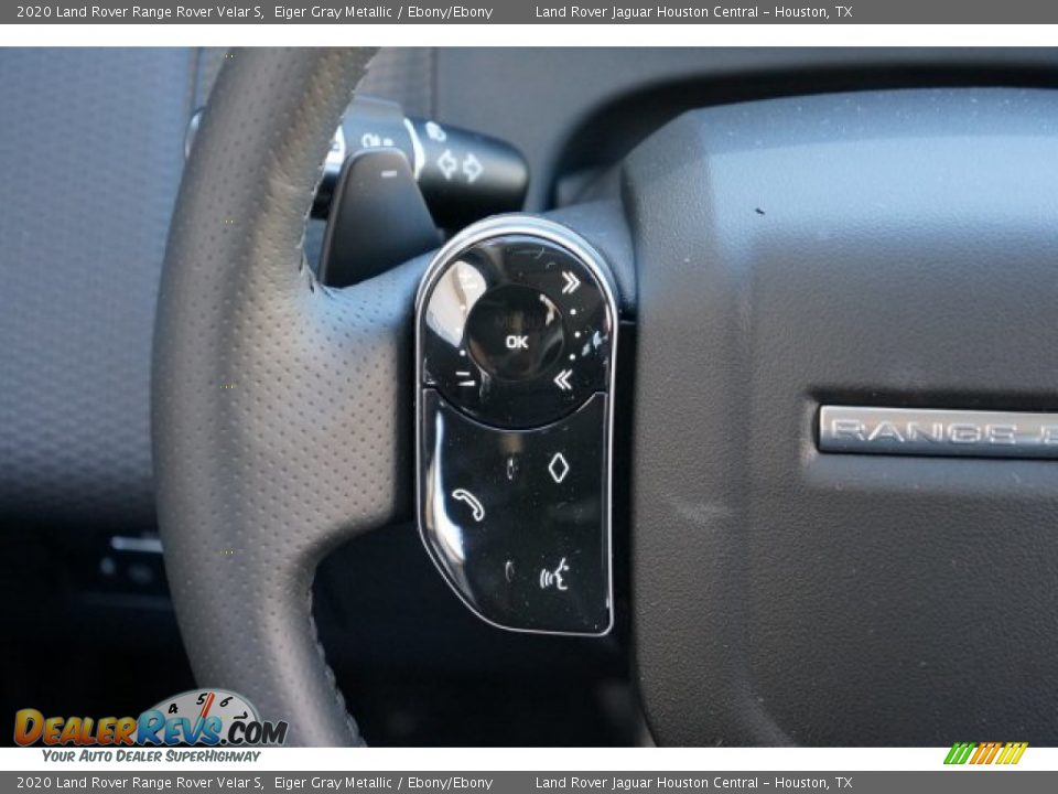 2020 Land Rover Range Rover Velar S Eiger Gray Metallic / Ebony/Ebony Photo #30