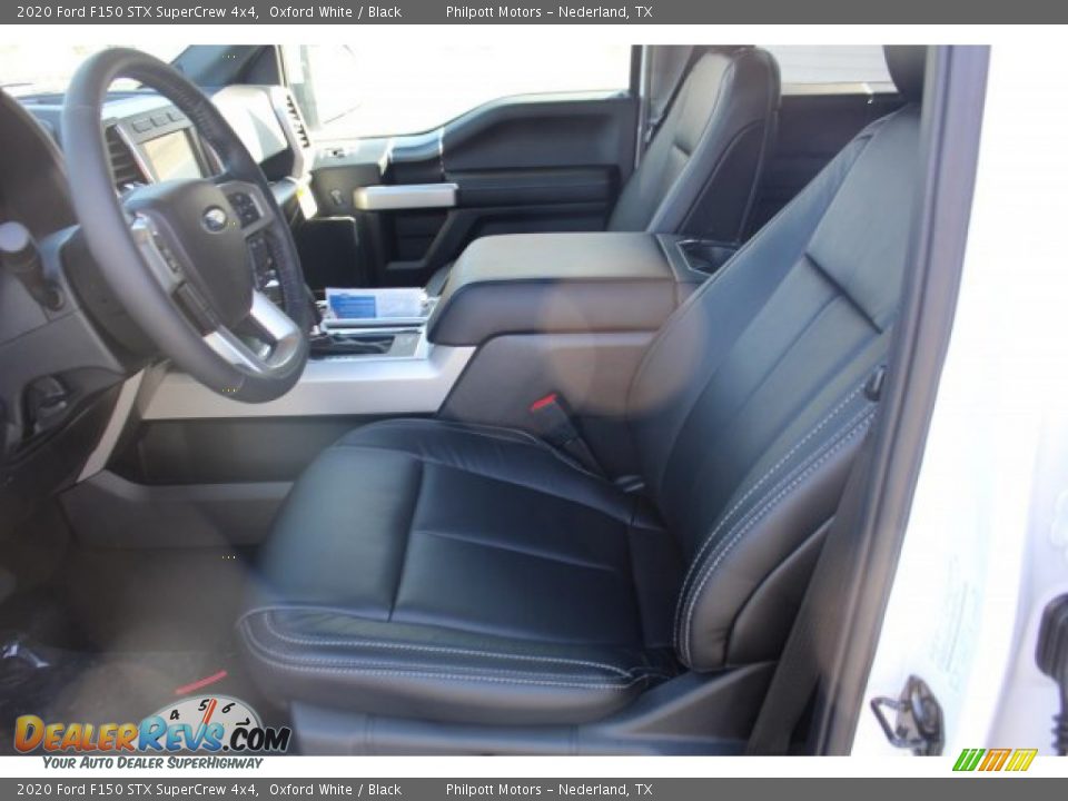 2020 Ford F150 STX SuperCrew 4x4 Oxford White / Black Photo #7