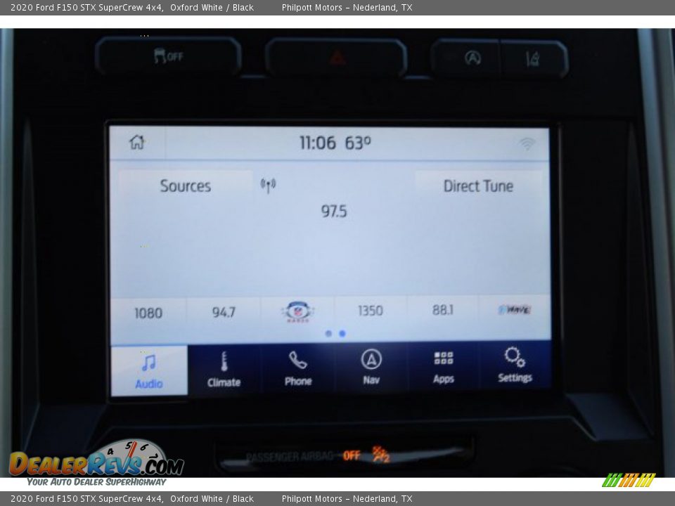 2020 Ford F150 STX SuperCrew 4x4 Oxford White / Black Photo #15