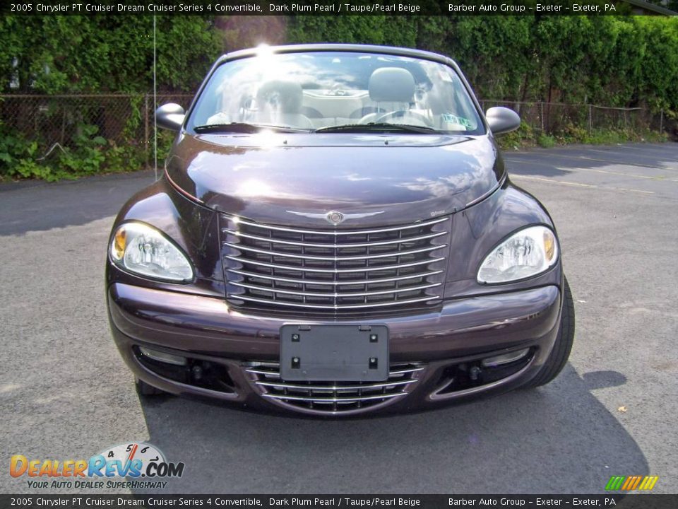 2005 Chrysler PT Cruiser Dream Cruiser Series 4 Convertible Dark Plum Pearl / Taupe/Pearl Beige Photo #2