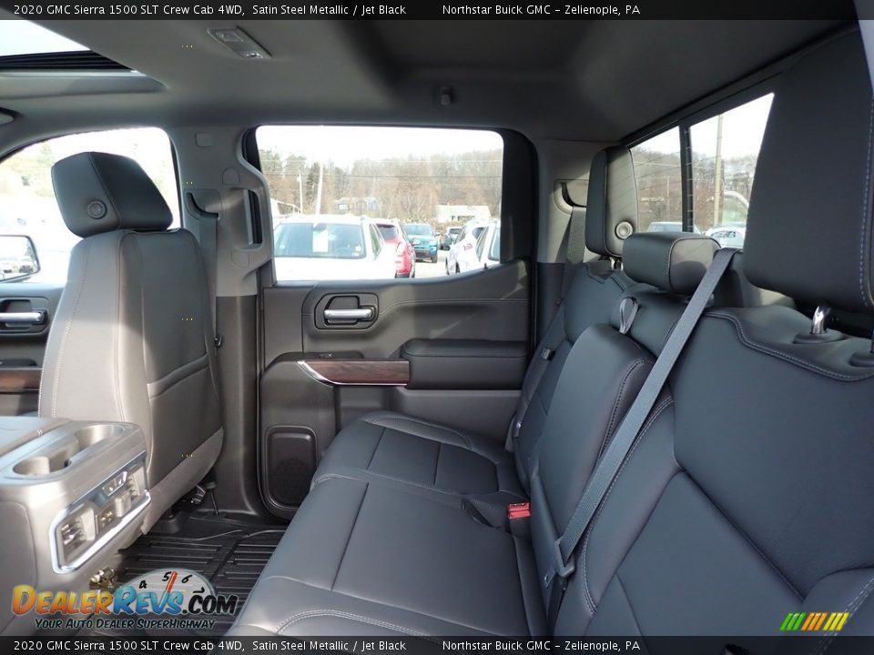 Rear Seat of 2020 GMC Sierra 1500 SLT Crew Cab 4WD Photo #13