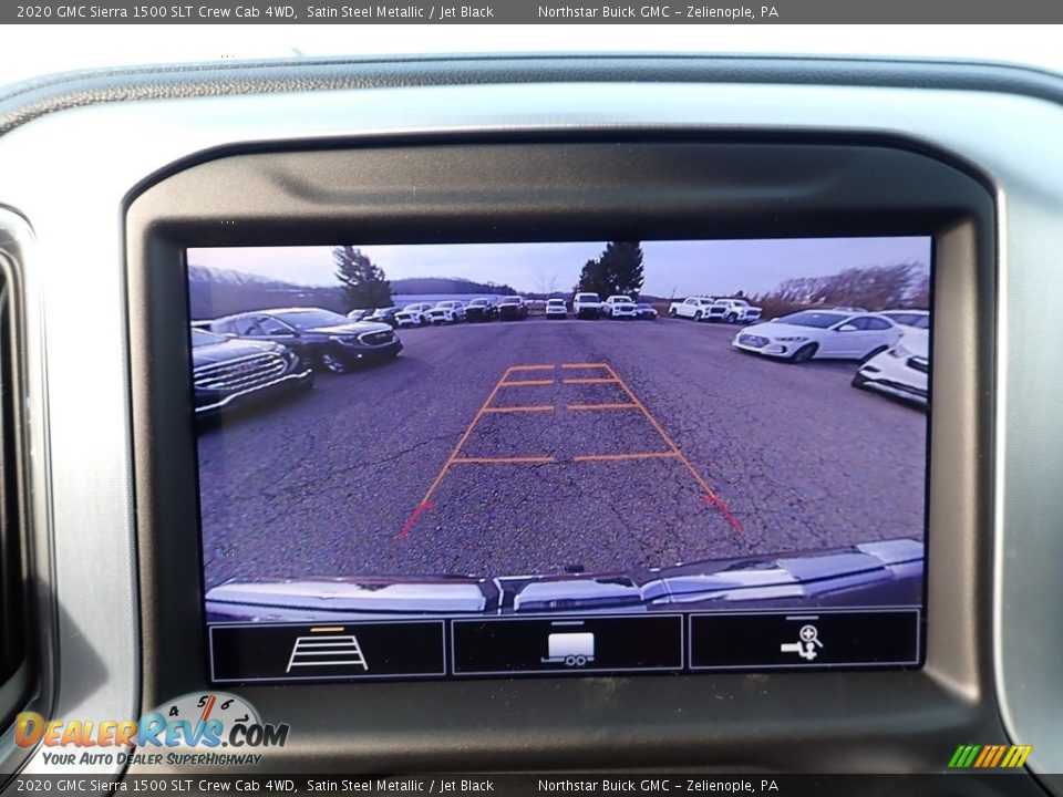 2020 GMC Sierra 1500 SLT Crew Cab 4WD Satin Steel Metallic / Jet Black Photo #20