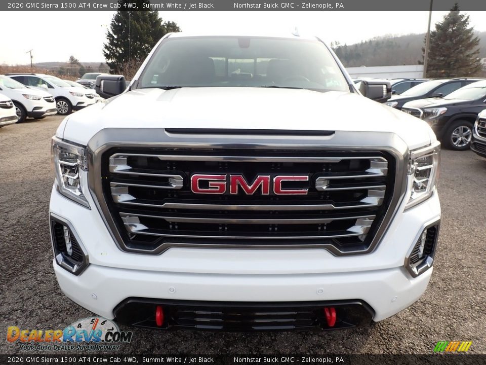 2020 GMC Sierra 1500 AT4 Crew Cab 4WD Summit White / Jet Black Photo #2