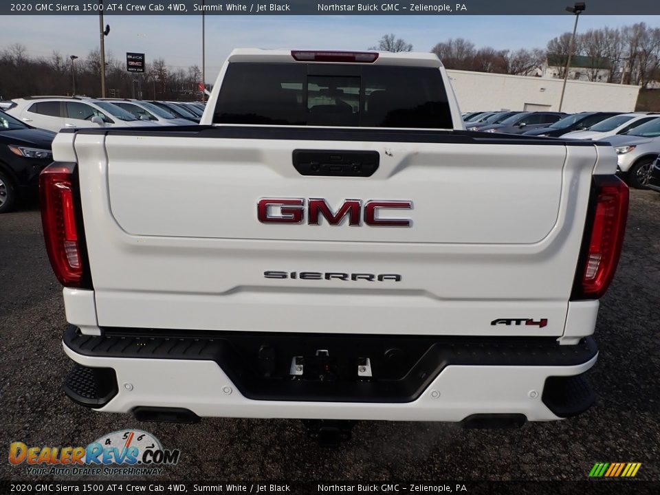 2020 GMC Sierra 1500 AT4 Crew Cab 4WD Summit White / Jet Black Photo #6