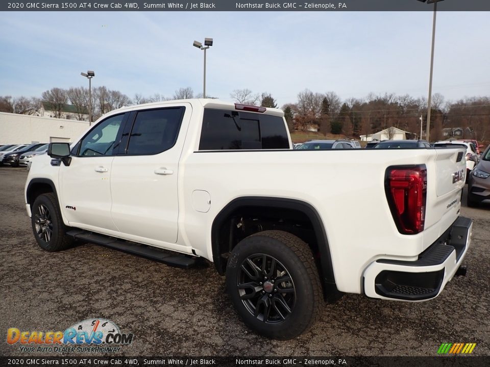 2020 GMC Sierra 1500 AT4 Crew Cab 4WD Summit White / Jet Black Photo #7