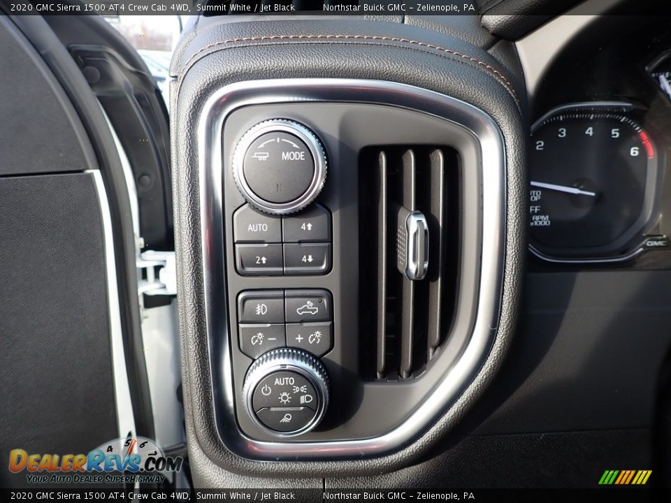 2020 GMC Sierra 1500 AT4 Crew Cab 4WD Summit White / Jet Black Photo #11