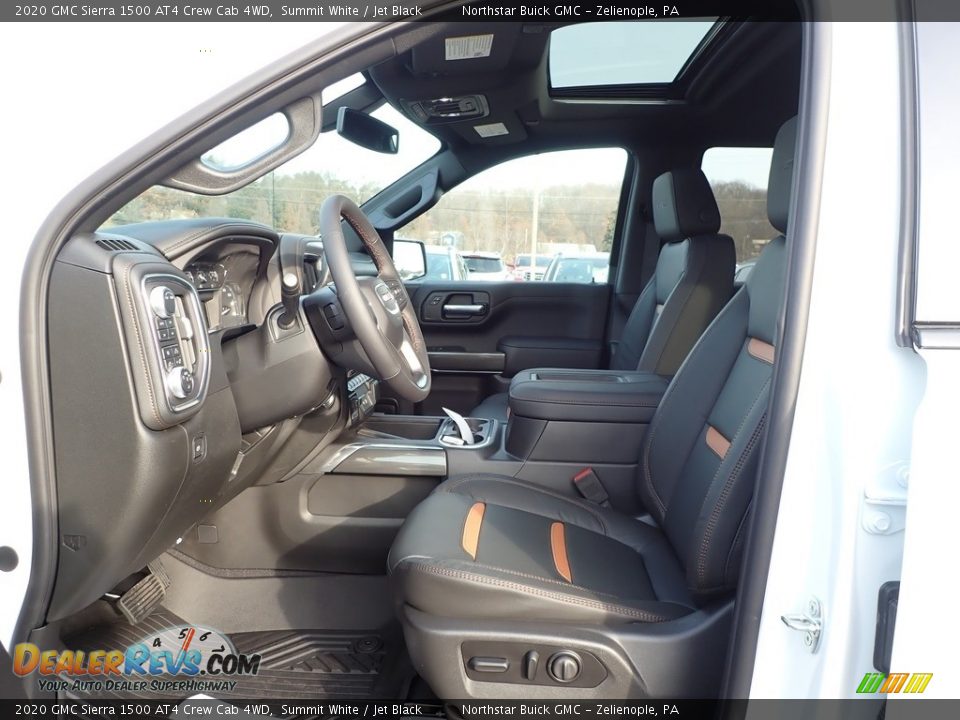 2020 GMC Sierra 1500 AT4 Crew Cab 4WD Summit White / Jet Black Photo #12