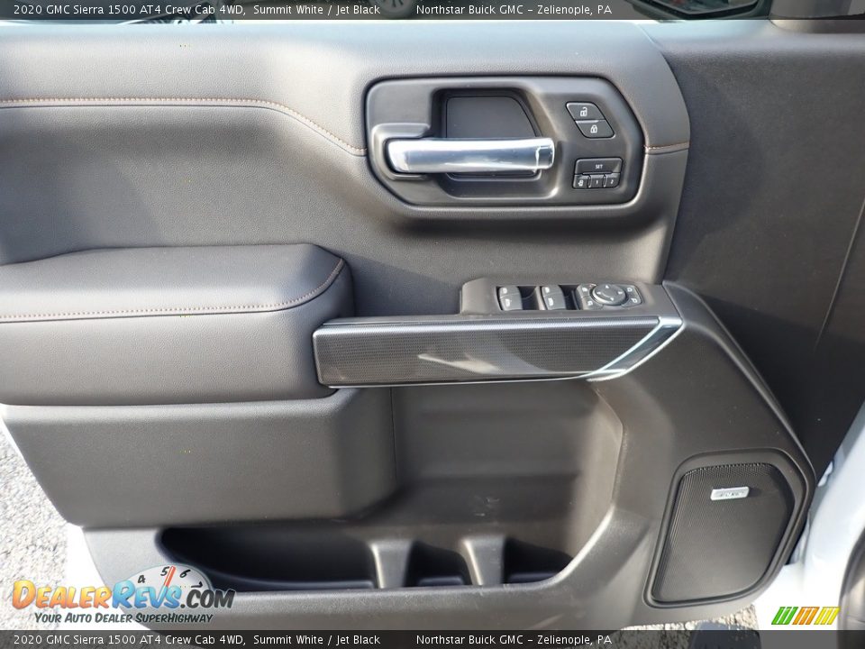2020 GMC Sierra 1500 AT4 Crew Cab 4WD Summit White / Jet Black Photo #15