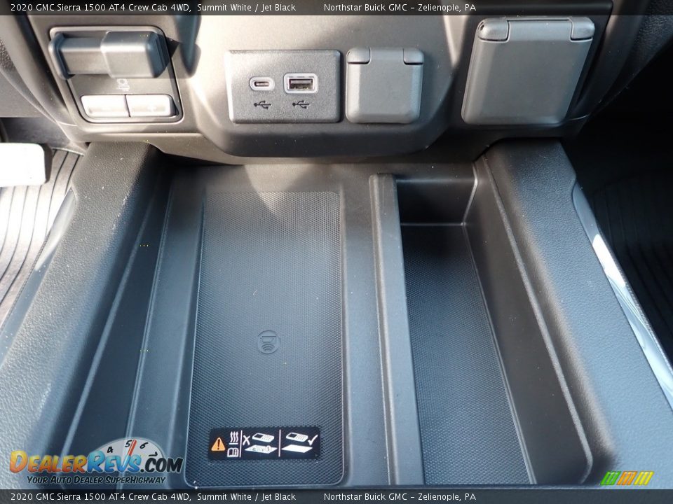 2020 GMC Sierra 1500 AT4 Crew Cab 4WD Summit White / Jet Black Photo #17