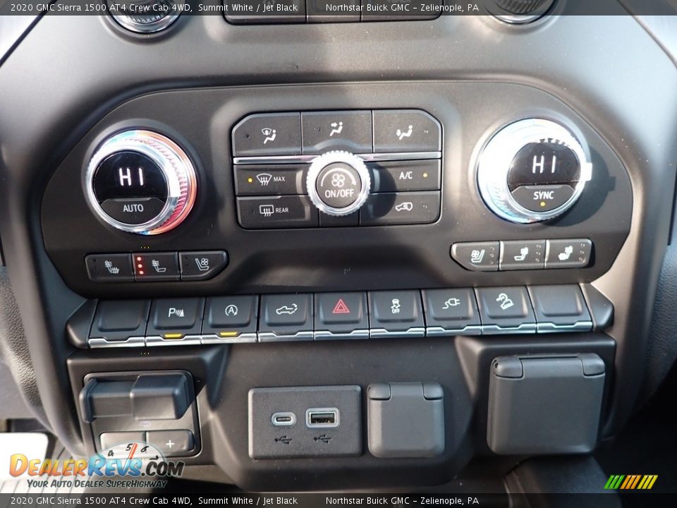 2020 GMC Sierra 1500 AT4 Crew Cab 4WD Summit White / Jet Black Photo #18