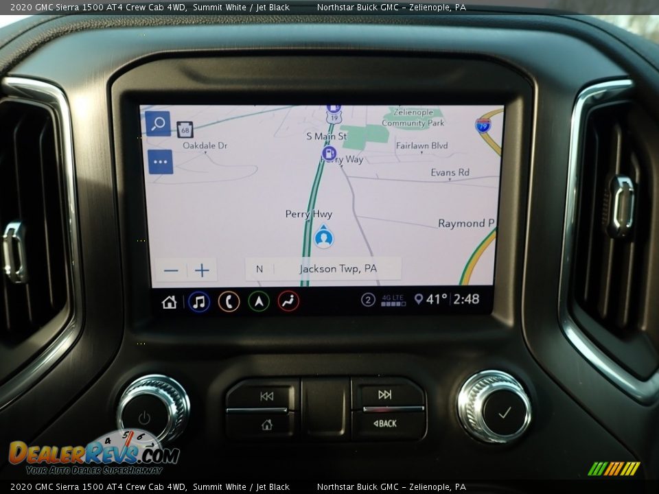 2020 GMC Sierra 1500 AT4 Crew Cab 4WD Summit White / Jet Black Photo #19