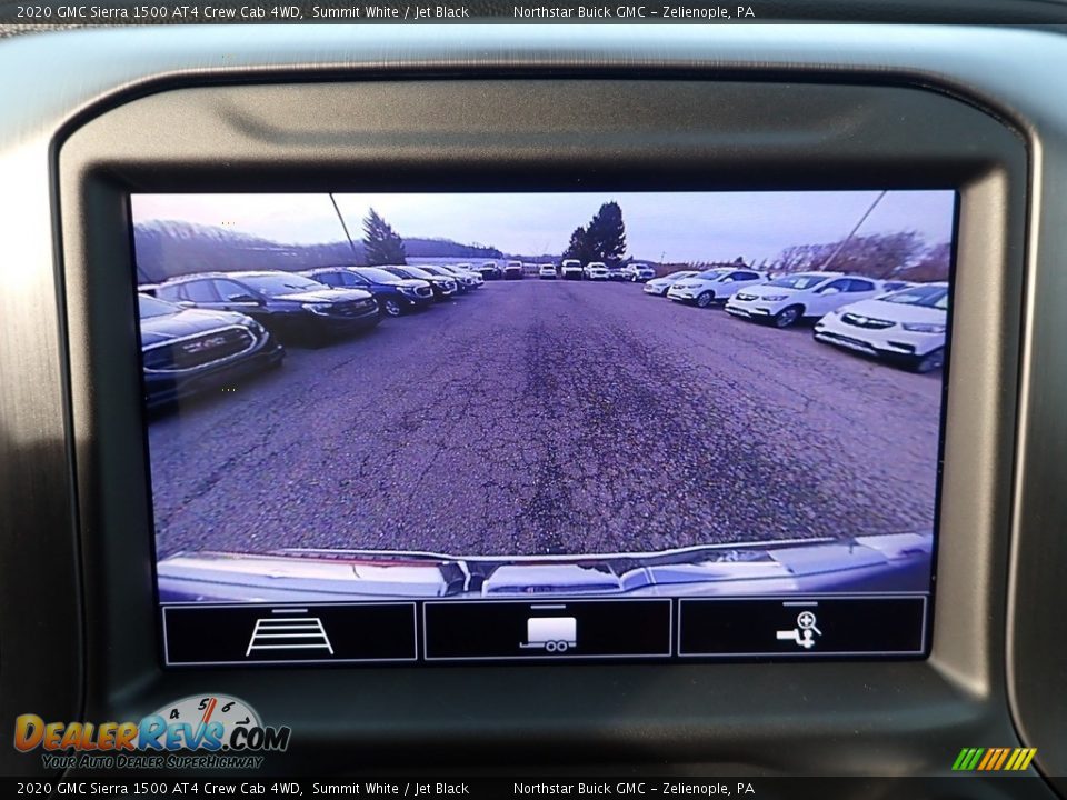 2020 GMC Sierra 1500 AT4 Crew Cab 4WD Summit White / Jet Black Photo #20