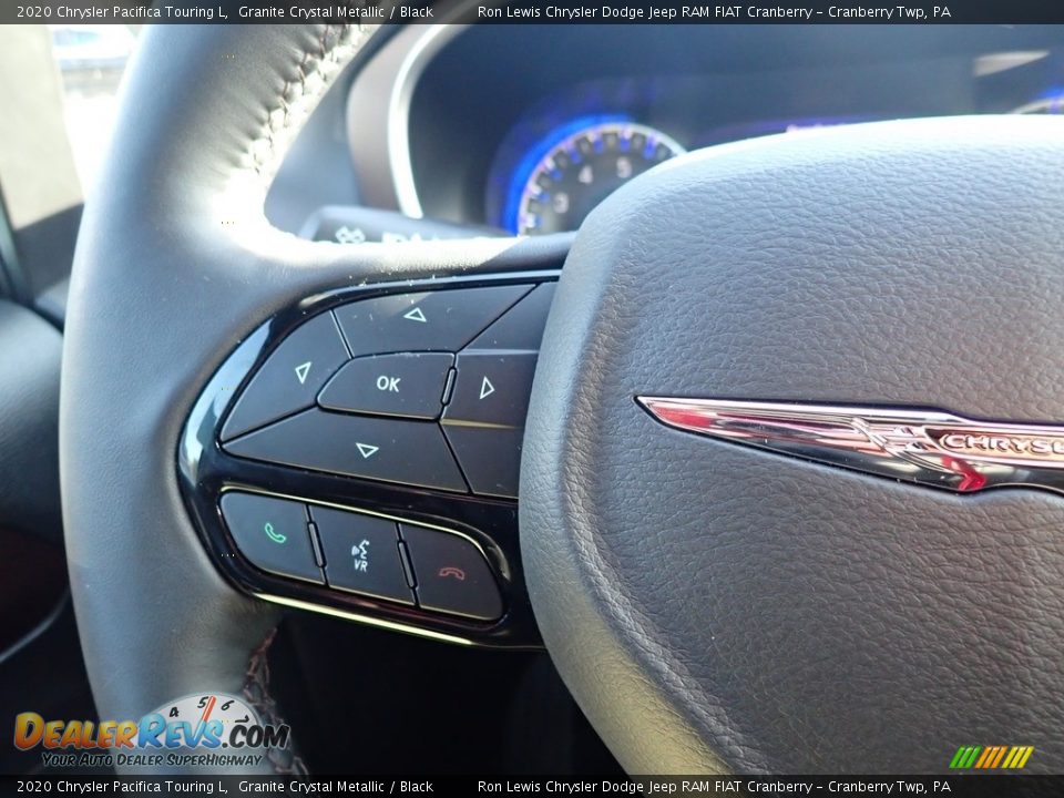2020 Chrysler Pacifica Touring L Granite Crystal Metallic / Black Photo #20