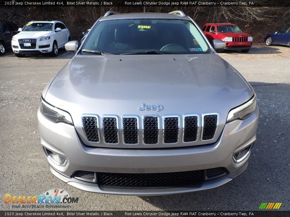 2020 Jeep Cherokee Limited 4x4 Billet Silver Metallic / Black Photo #8