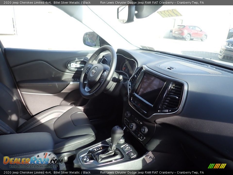 2020 Jeep Cherokee Limited 4x4 Billet Silver Metallic / Black Photo #11