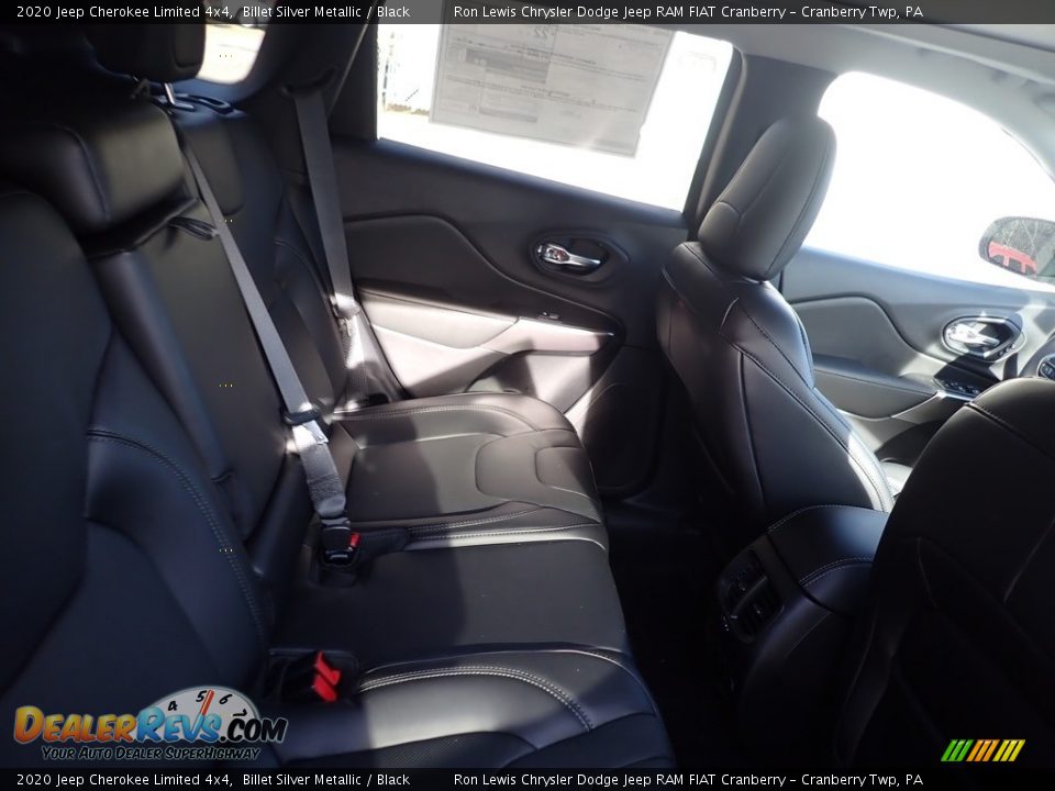 2020 Jeep Cherokee Limited 4x4 Billet Silver Metallic / Black Photo #12