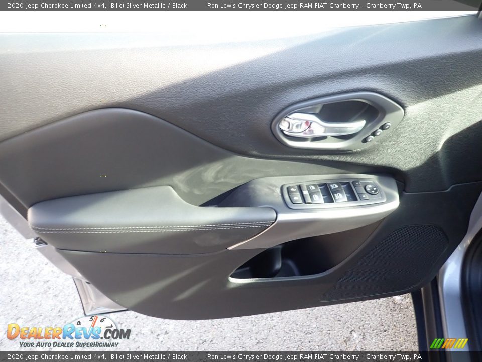 2020 Jeep Cherokee Limited 4x4 Billet Silver Metallic / Black Photo #13