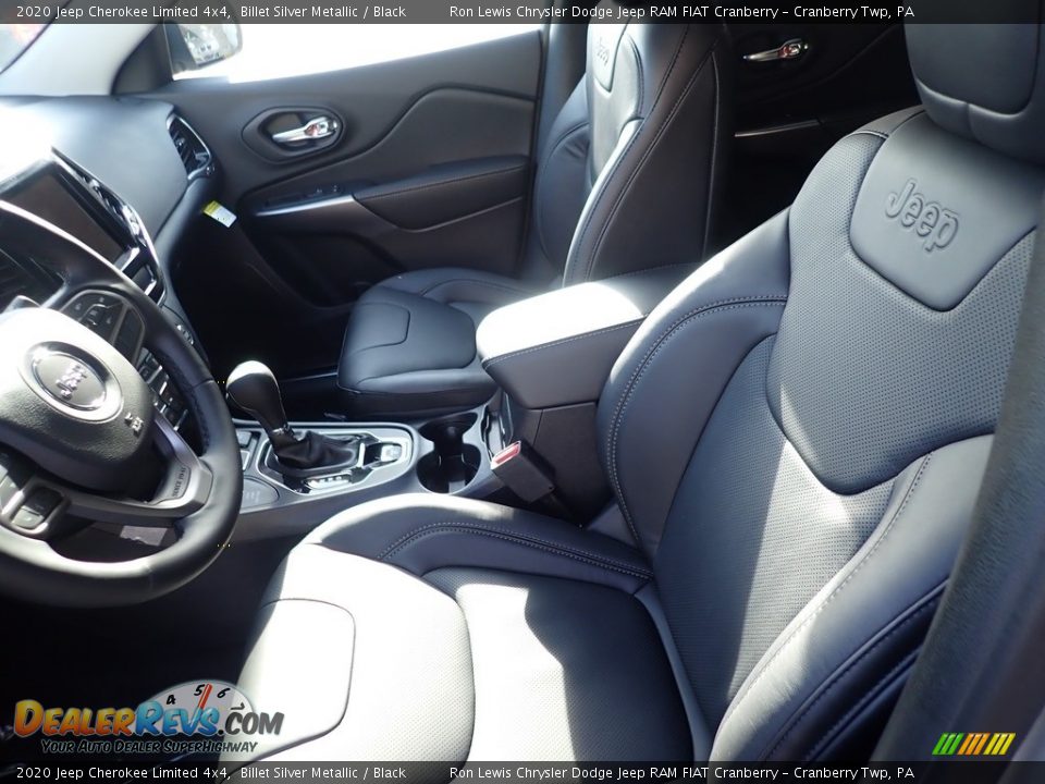 2020 Jeep Cherokee Limited 4x4 Billet Silver Metallic / Black Photo #15