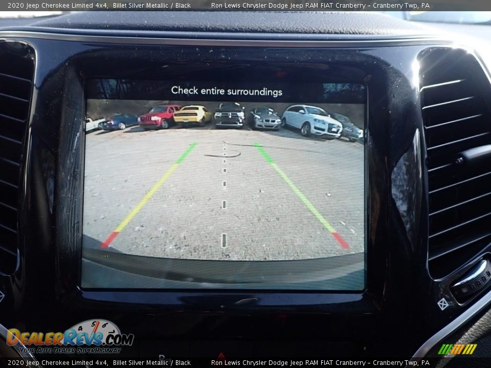 2020 Jeep Cherokee Limited 4x4 Billet Silver Metallic / Black Photo #17