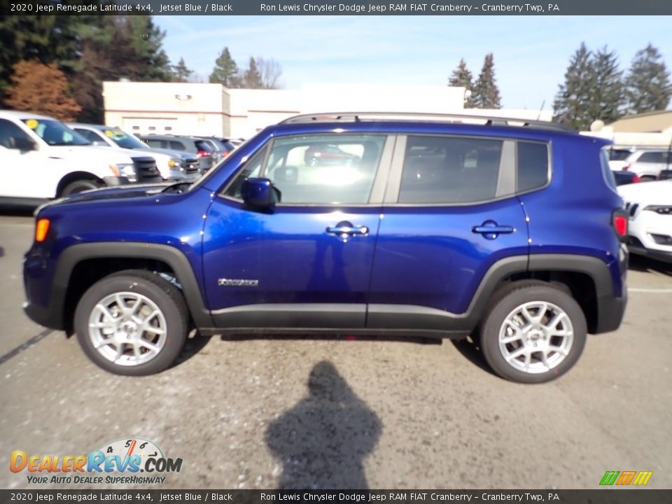 2020 Jeep Renegade Latitude 4x4 Jetset Blue / Black Photo #2