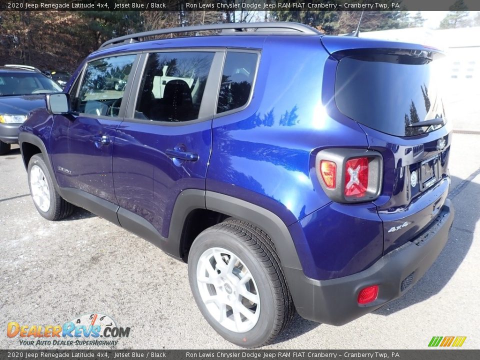 2020 Jeep Renegade Latitude 4x4 Jetset Blue / Black Photo #3