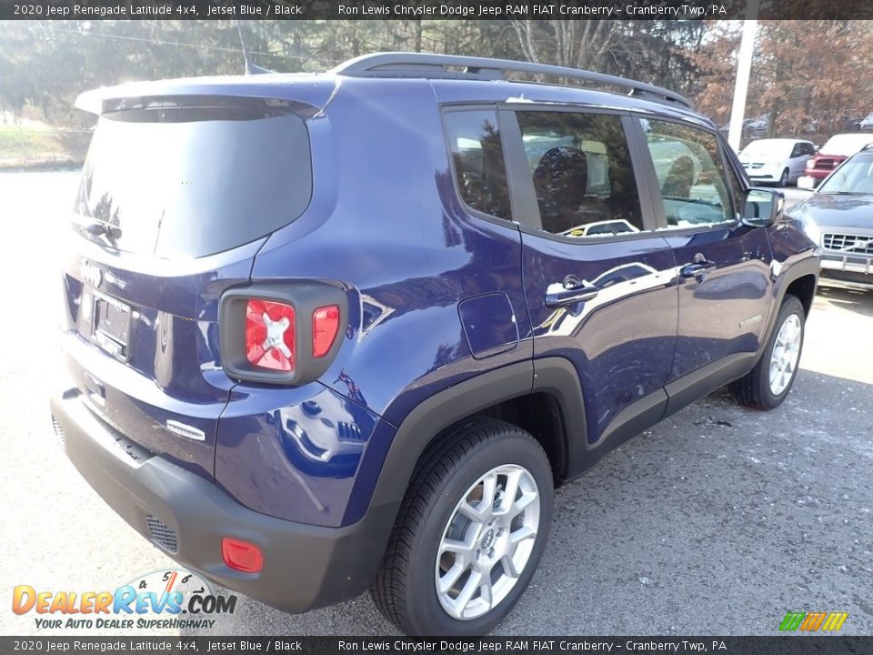 2020 Jeep Renegade Latitude 4x4 Jetset Blue / Black Photo #5