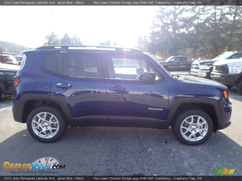 2020 Jeep Renegade Latitude 4x4 Jetset Blue / Black Photo #6
