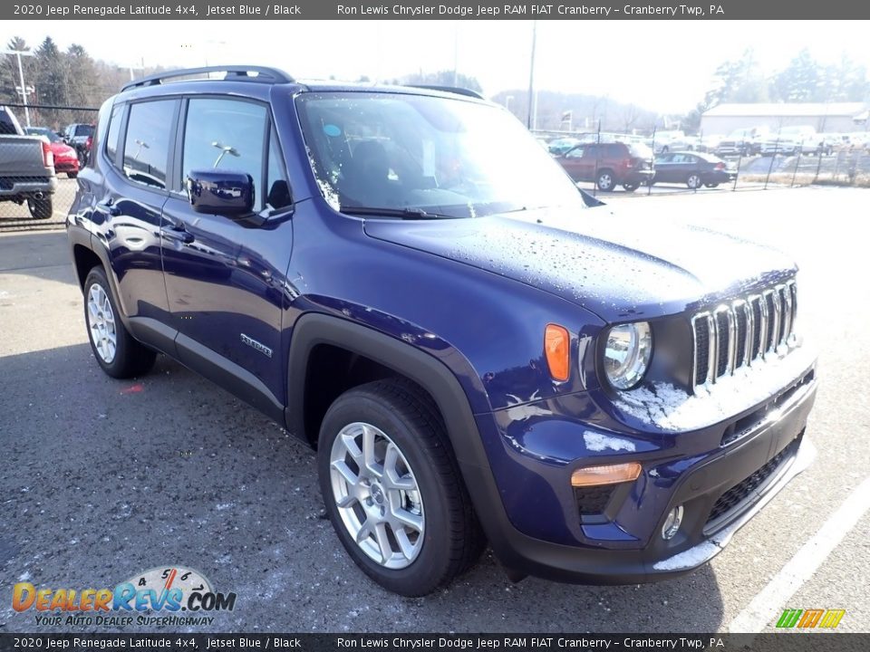 2020 Jeep Renegade Latitude 4x4 Jetset Blue / Black Photo #7