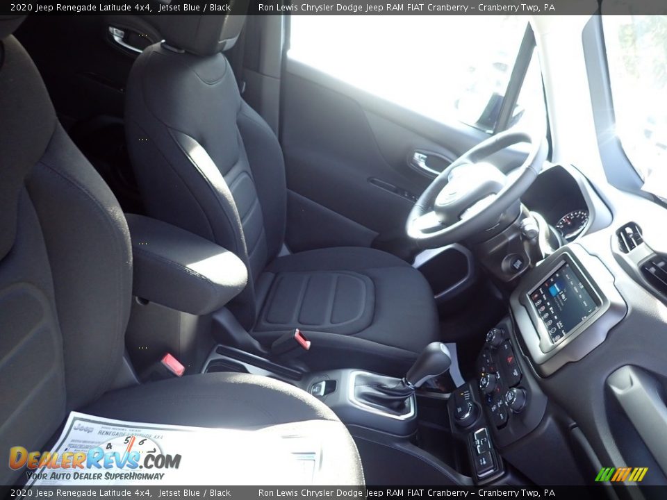 2020 Jeep Renegade Latitude 4x4 Jetset Blue / Black Photo #9