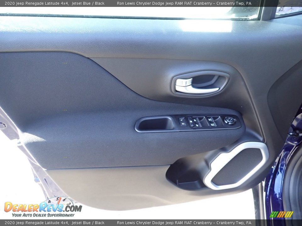2020 Jeep Renegade Latitude 4x4 Jetset Blue / Black Photo #12