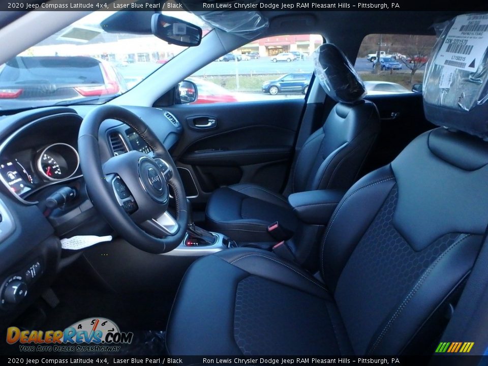 2020 Jeep Compass Latitude 4x4 Laser Blue Pearl / Black Photo #11