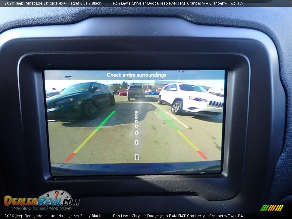 2020 Jeep Renegade Latitude 4x4 Jetset Blue / Black Photo #16