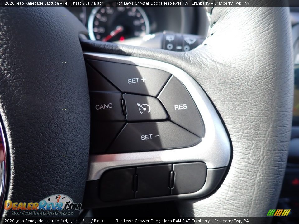 2020 Jeep Renegade Latitude 4x4 Jetset Blue / Black Photo #17