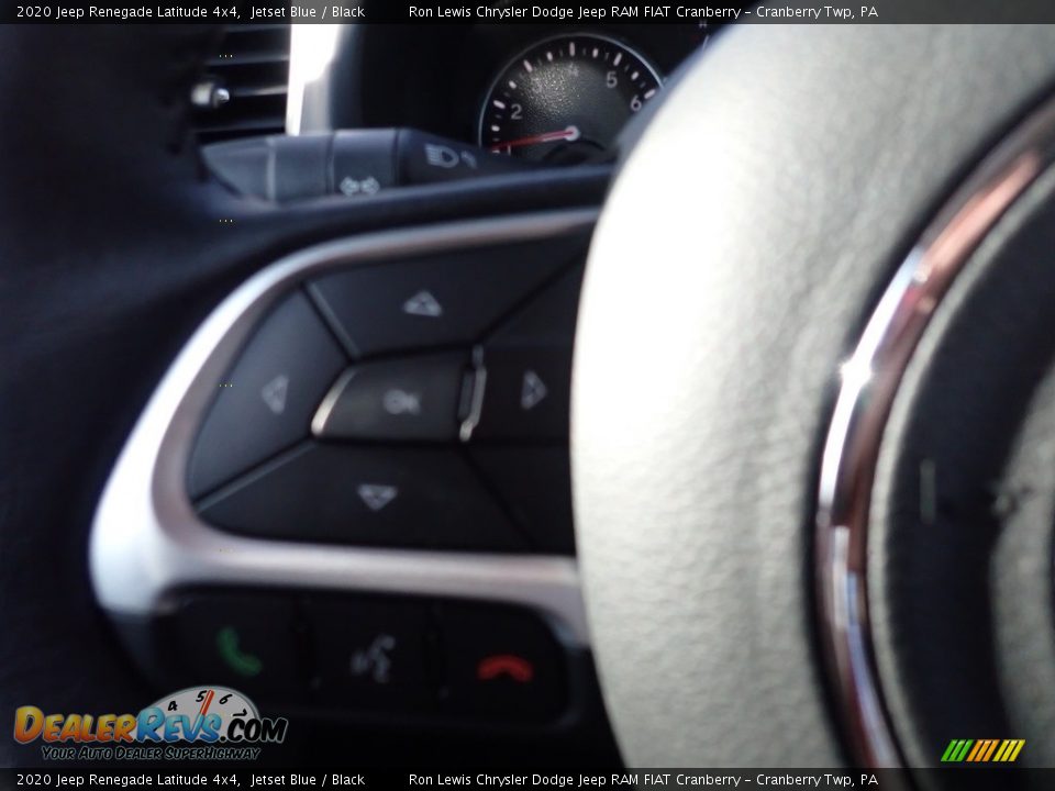 2020 Jeep Renegade Latitude 4x4 Jetset Blue / Black Photo #18