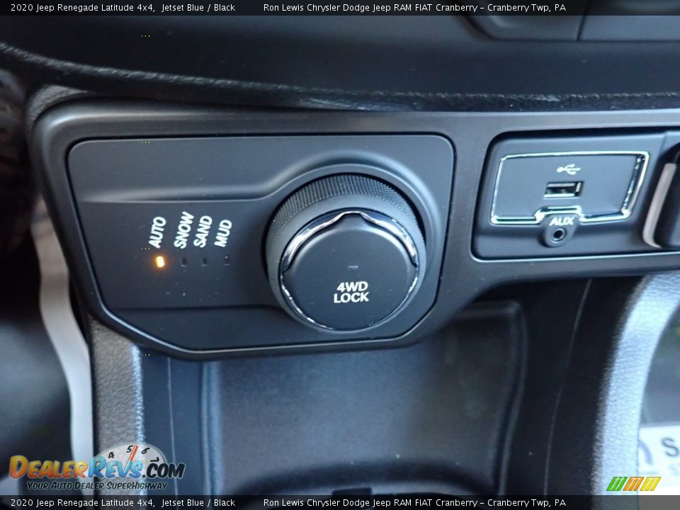 2020 Jeep Renegade Latitude 4x4 Jetset Blue / Black Photo #19